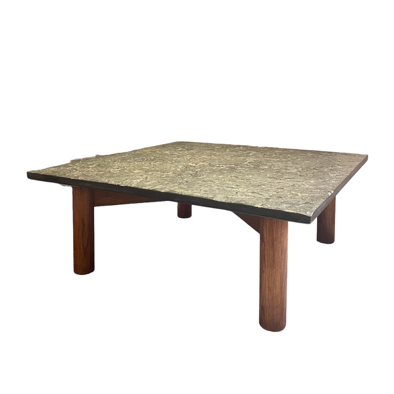 Mesa piedra fosil