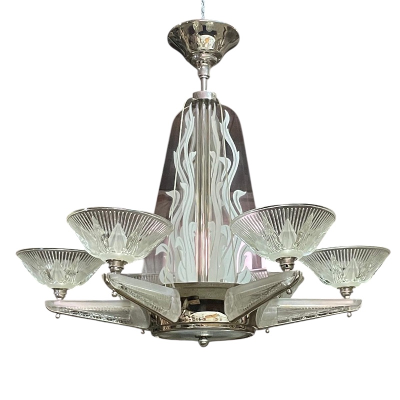 Gran lámpara Art Deco